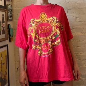Vintage 90s Elton John shirt